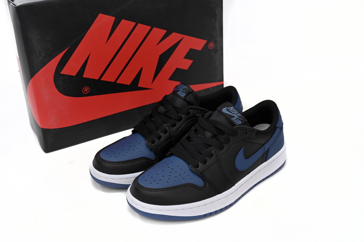 Air Jordan 1 Low Black Blue CZ0790-041