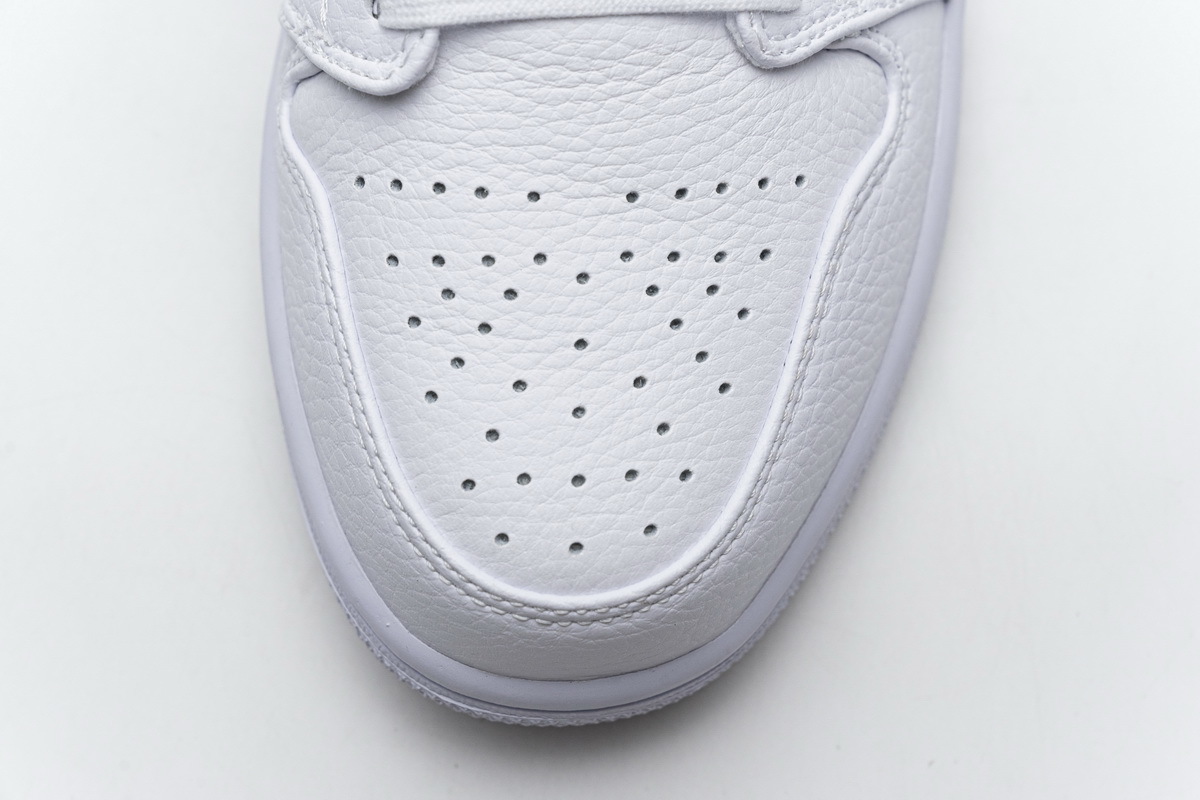 Air Jordan 1 Low White Metallic Gold CZ4776-100