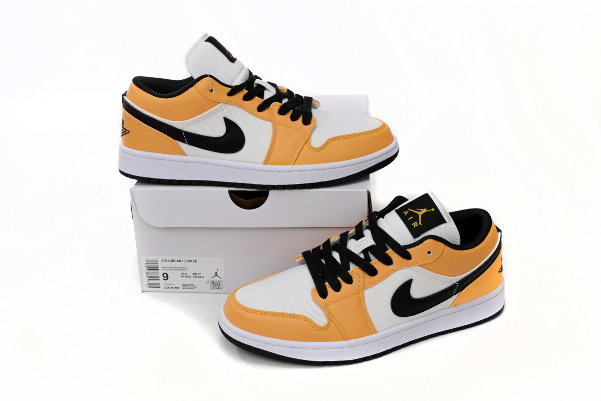 Air Jordan 1 Low Laser Orange CZ4776-107