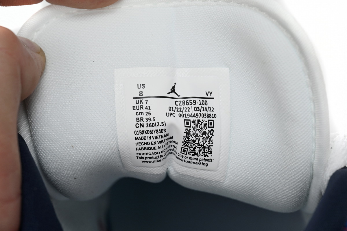 Air Jordan 1 Low Sweater CZ8659-100 