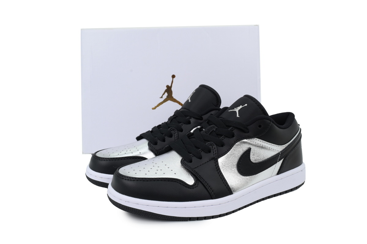Air Jordan 1 Low SE Silver Toe DA5551-001 