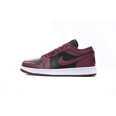Air Jordan aj1 Low Retro Black Red DC0774-006 01