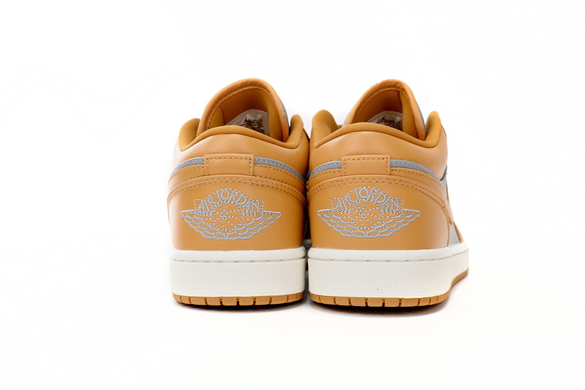 Travis Scott x Air Jordan 1 Low Grayish Yellow DC0774-020 