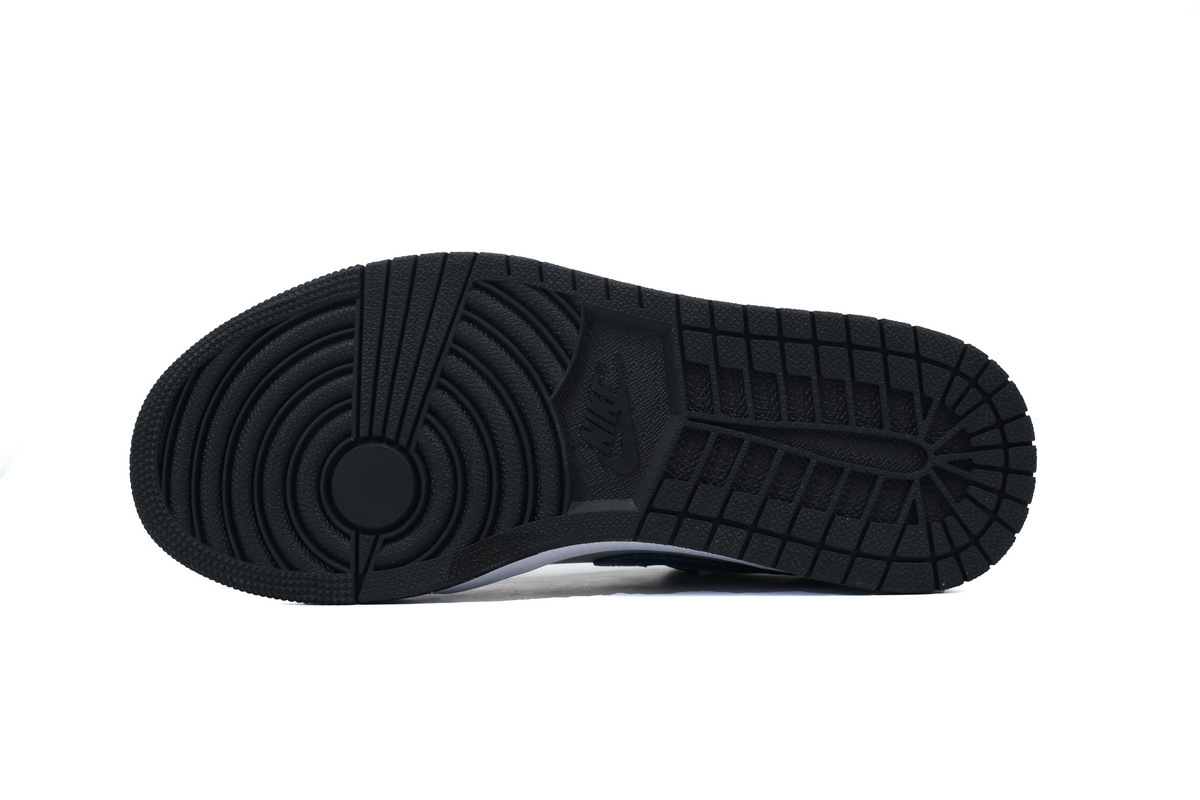 Air Jordan 1 Low Black White Deep Royal Blue DC0774-046
