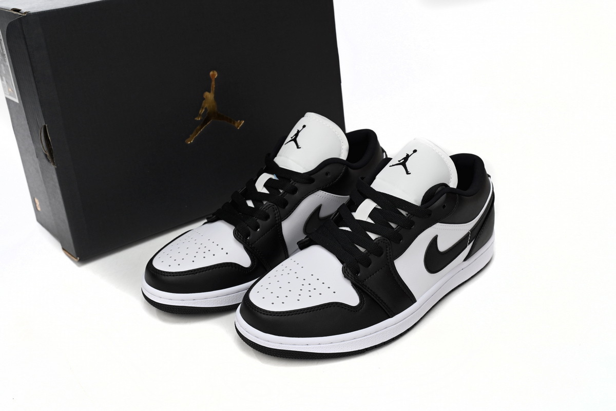 Air Jordan 1 Low Black And White DC0774-101