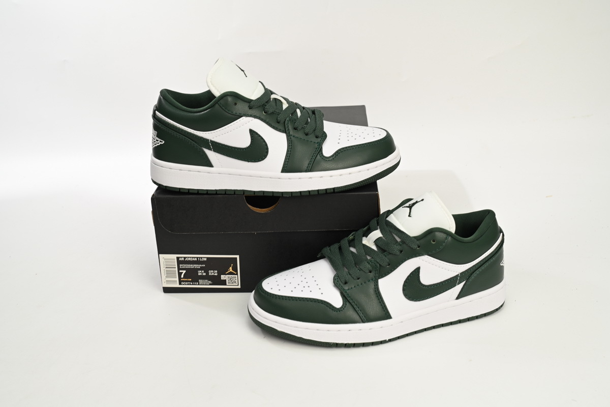  Air Jordan 1 Low Blackish Green DC0774-113