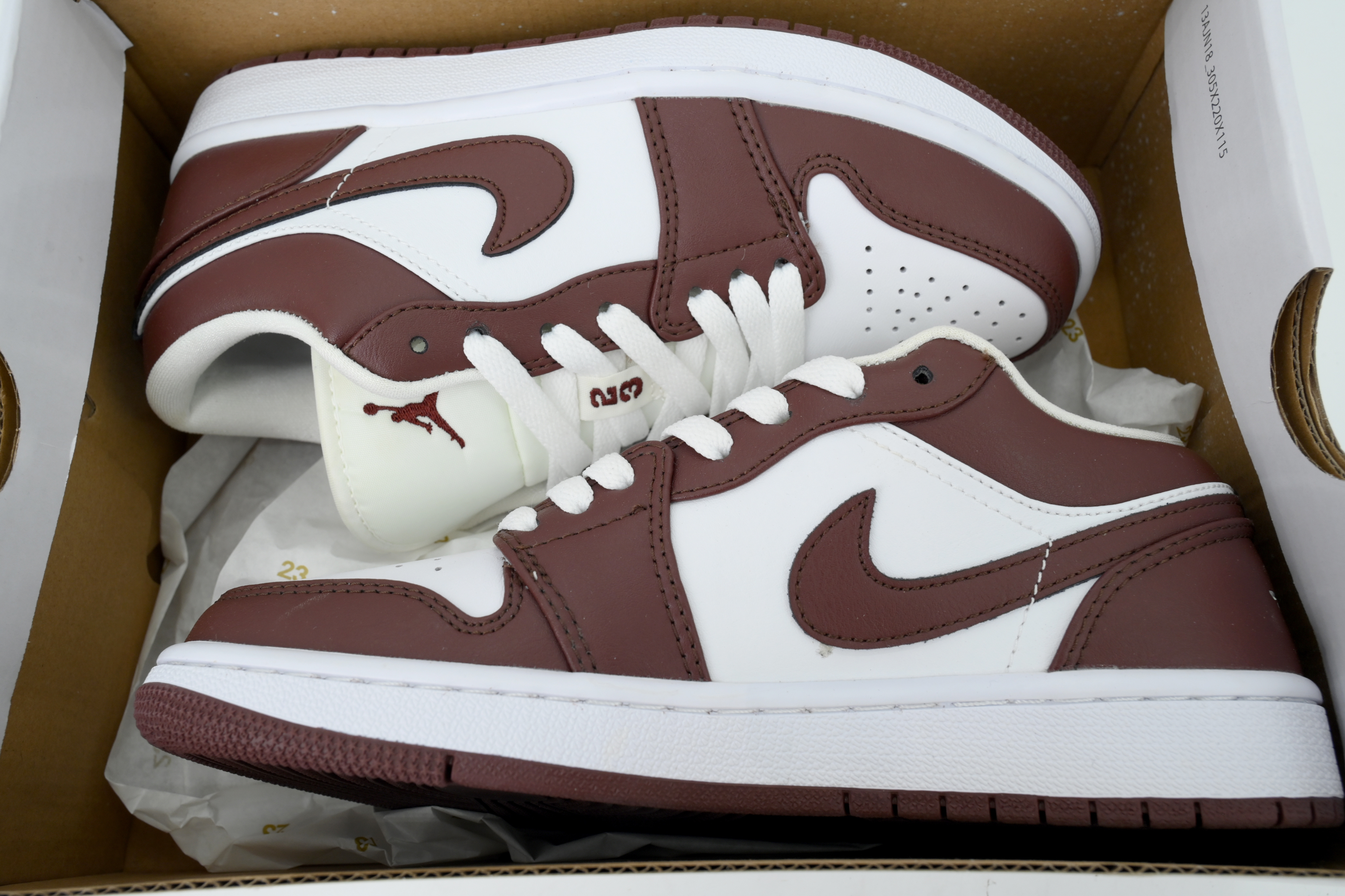 Air Jordan 1 Low White Eclipse Bronze DC0774-116