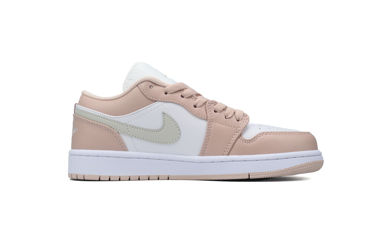 Air Jordan 1 Low White Varsity Red Black