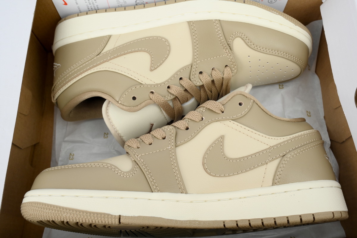 Air Jordan 1 Low Light Orewood Brown DC0774-203 