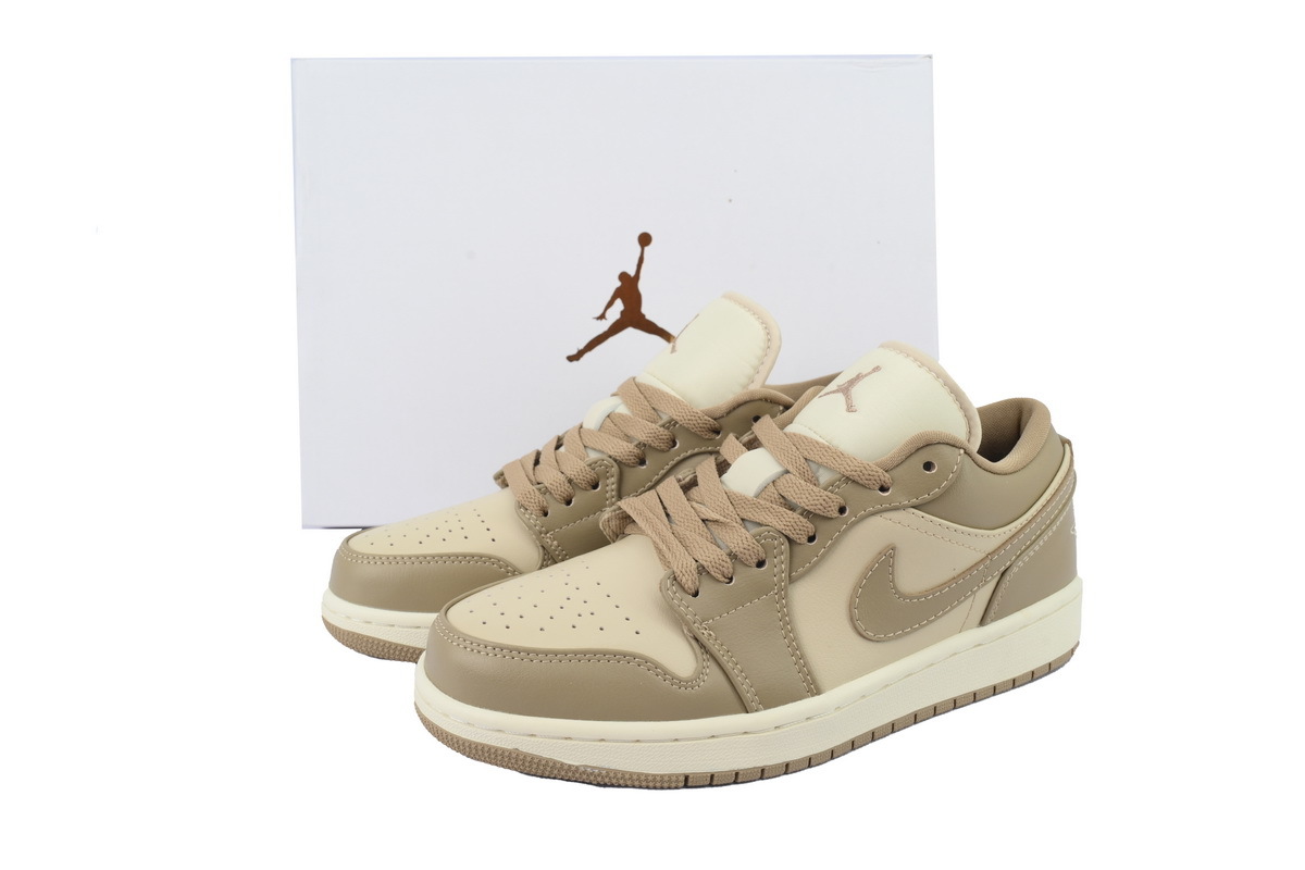 Air Jordan 1 Low Light Orewood Brown DC0774-203 
