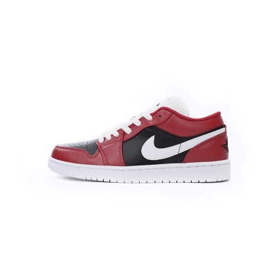 Air Jordan 1 Low DC0774-603 Red Sneakers 01
