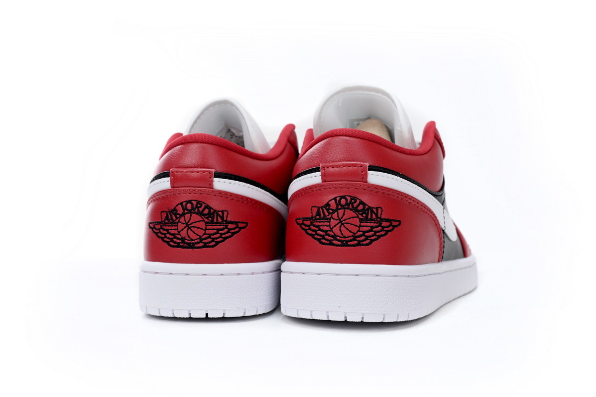 Air Jordan 1 Low DC0774-603 Red Sneakers