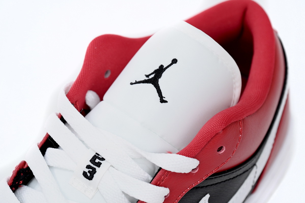 Air Jordan 1 Low DC0774-603 Red Sneakers