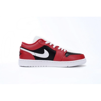 Air Jordan 1 Low DC0774-603 Red Sneakers 02