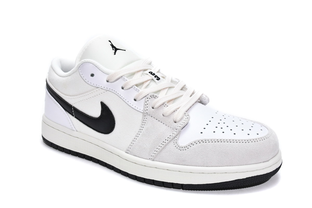 Air Jordan 1 Low White Black DC3533-100