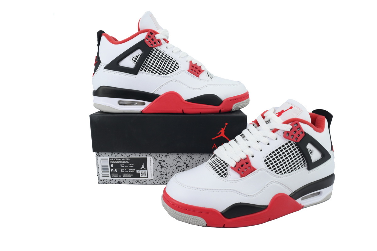  Air Jordan 4 Fire Red DC7770-160