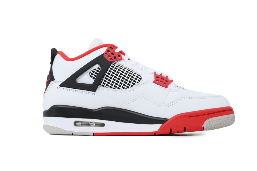 Air Jordan 4 Retro Blanco, Rojo y Negro DC7770160 