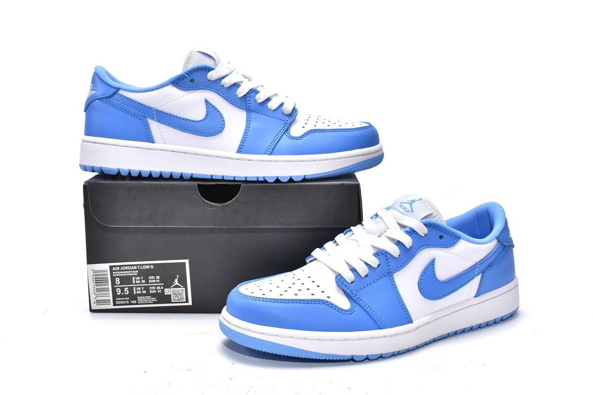 Air Jordan 1 Low Golf UNC DD9315-100
