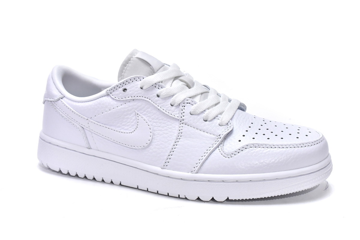  Air Jordan 1 Low Golf Triple White DD9315-101