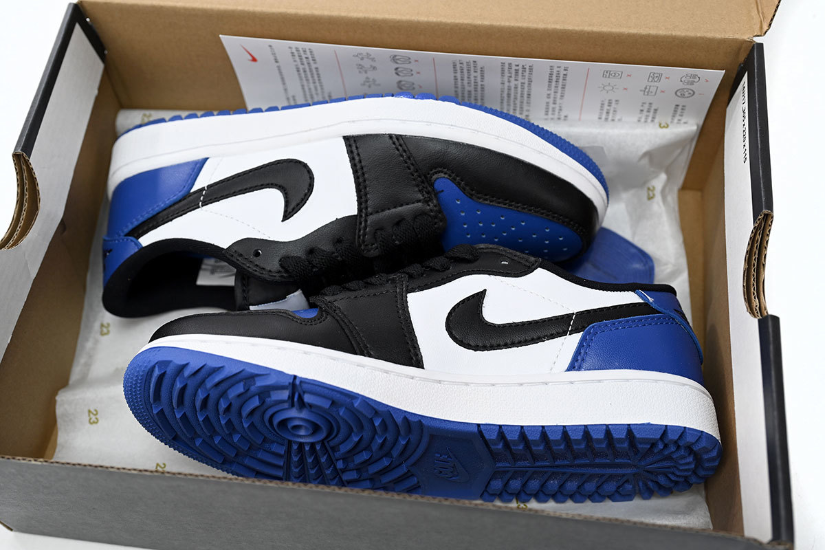  Air Jordan 1 Low Golf Black and White DD9315 102