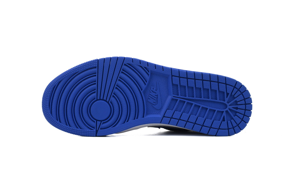 Air Jordan 1 Low White Blue Black DH0206-400
