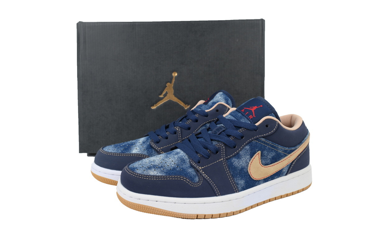 Air Jordan 1 Low Denim DH1259-400