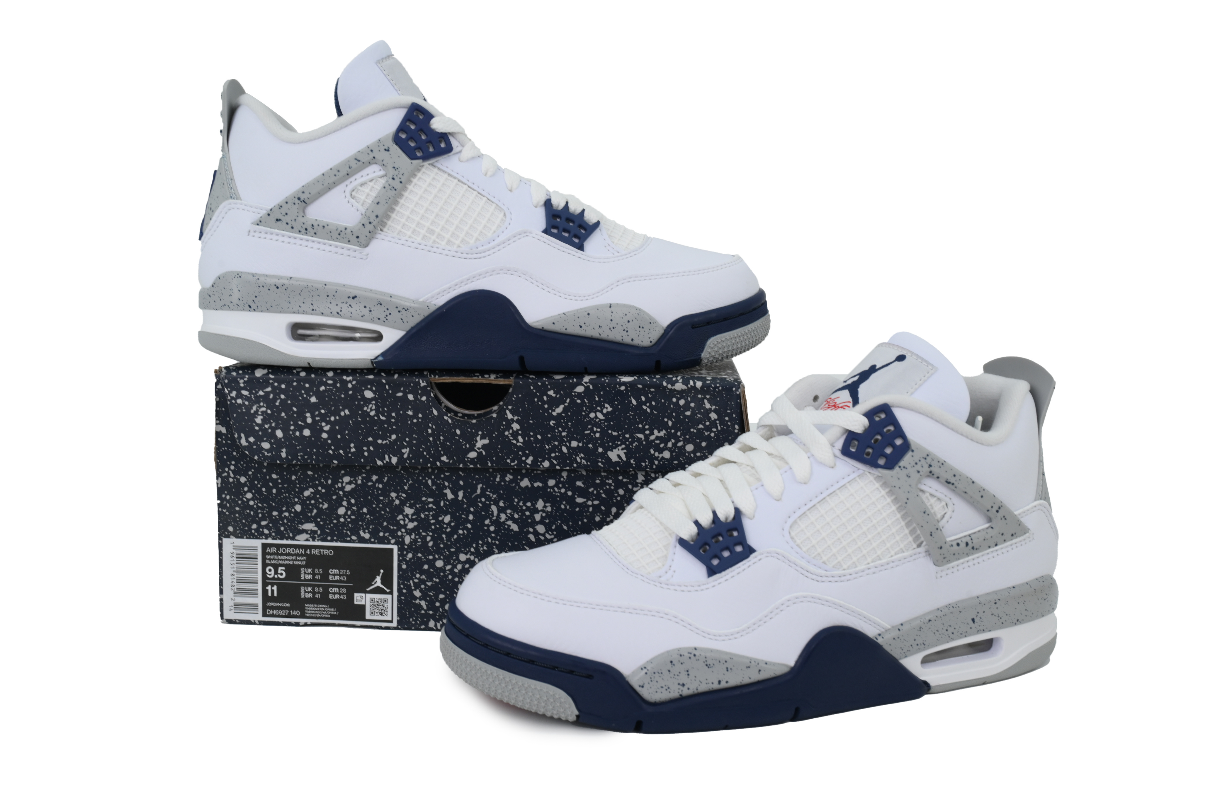  Air Jordan 4 Retro Midnight Navy DH6927-140