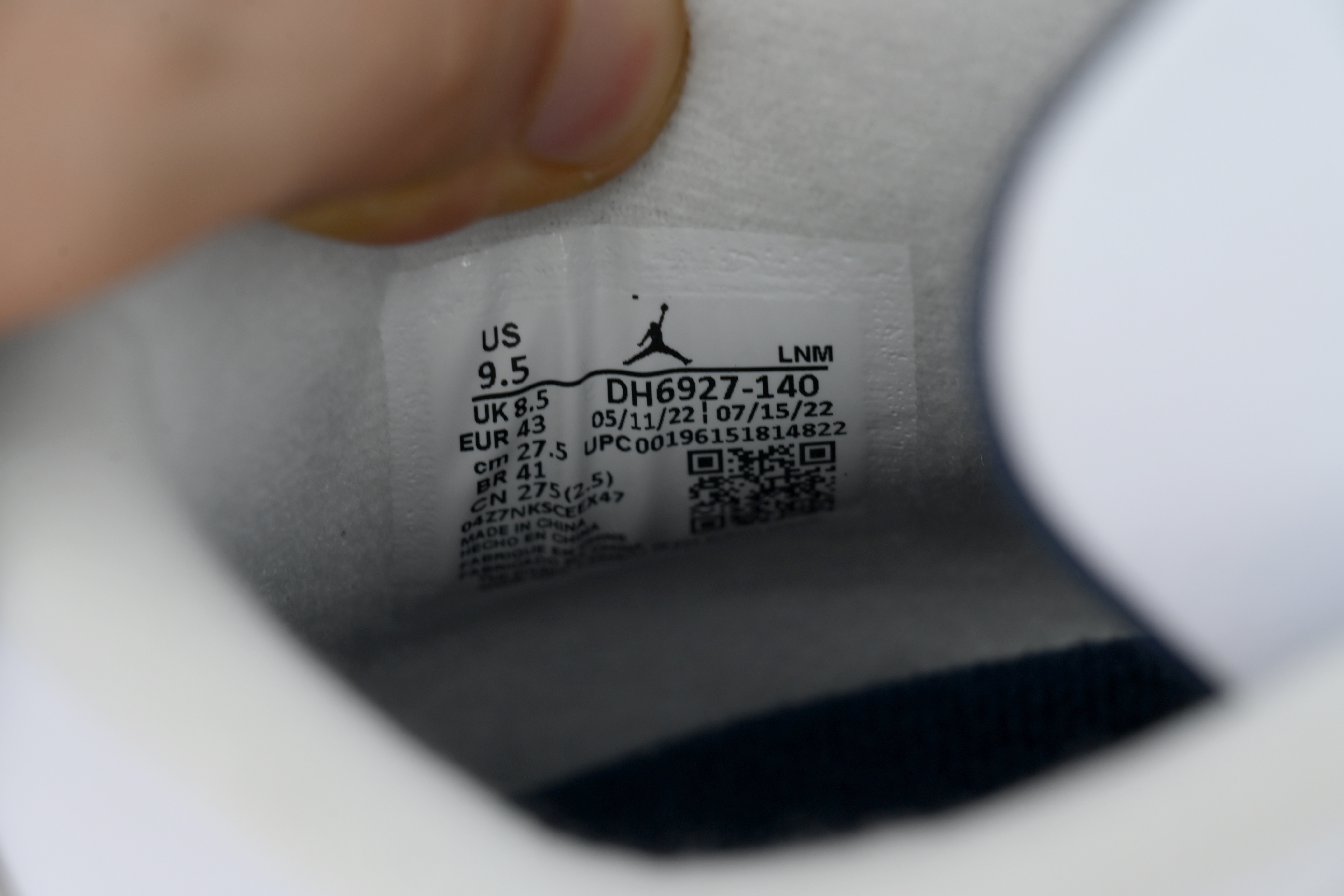  Air Jordan 4 Retro Midnight Navy DH6927-140