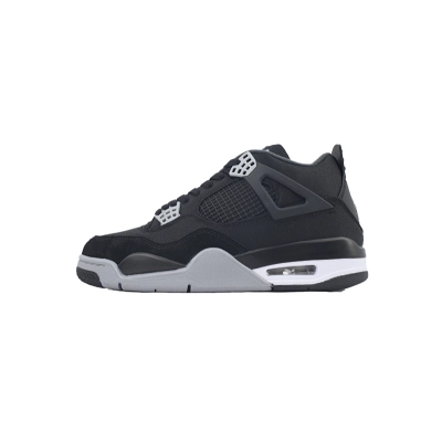  Air Jordan 4 Retro en toile noire DH7138-006 01