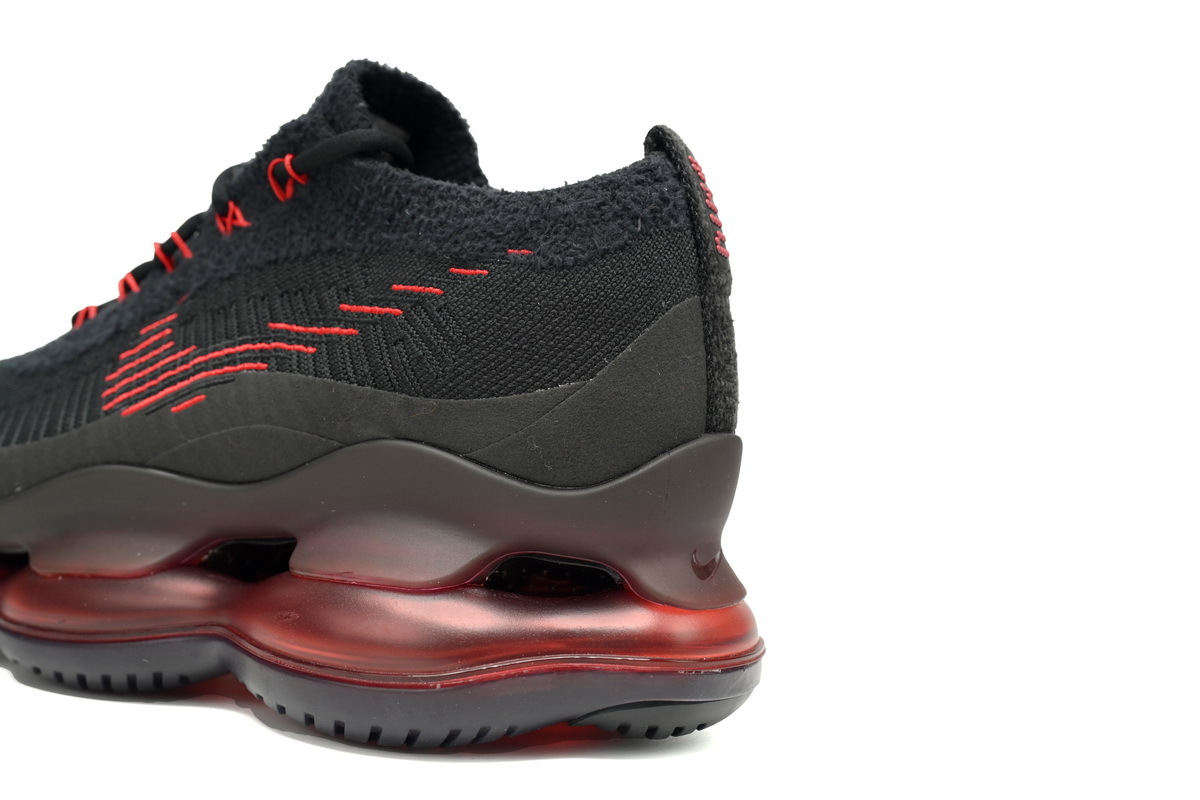 Nike Air Max Scorpion FK Negro y Negro-Rojo DJ4701-004 