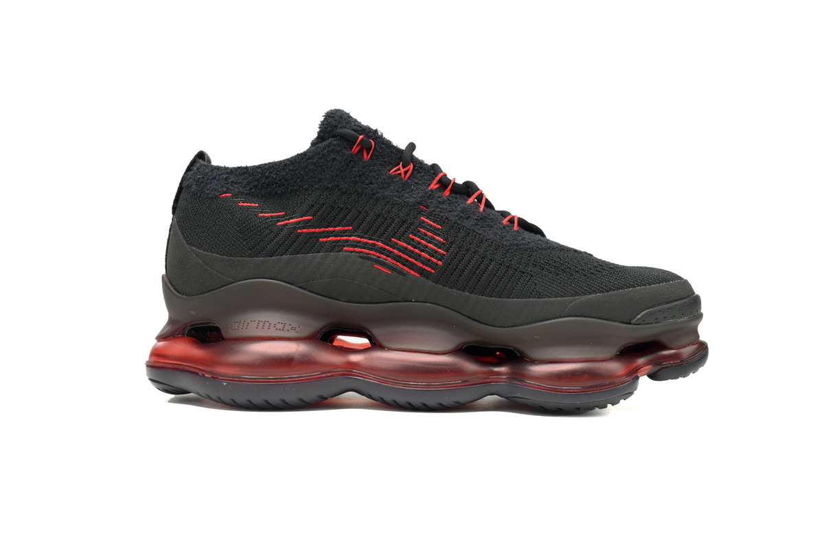 Nike Air Max Scorpion FK Negro y Negro-Rojo DJ4701-004 
