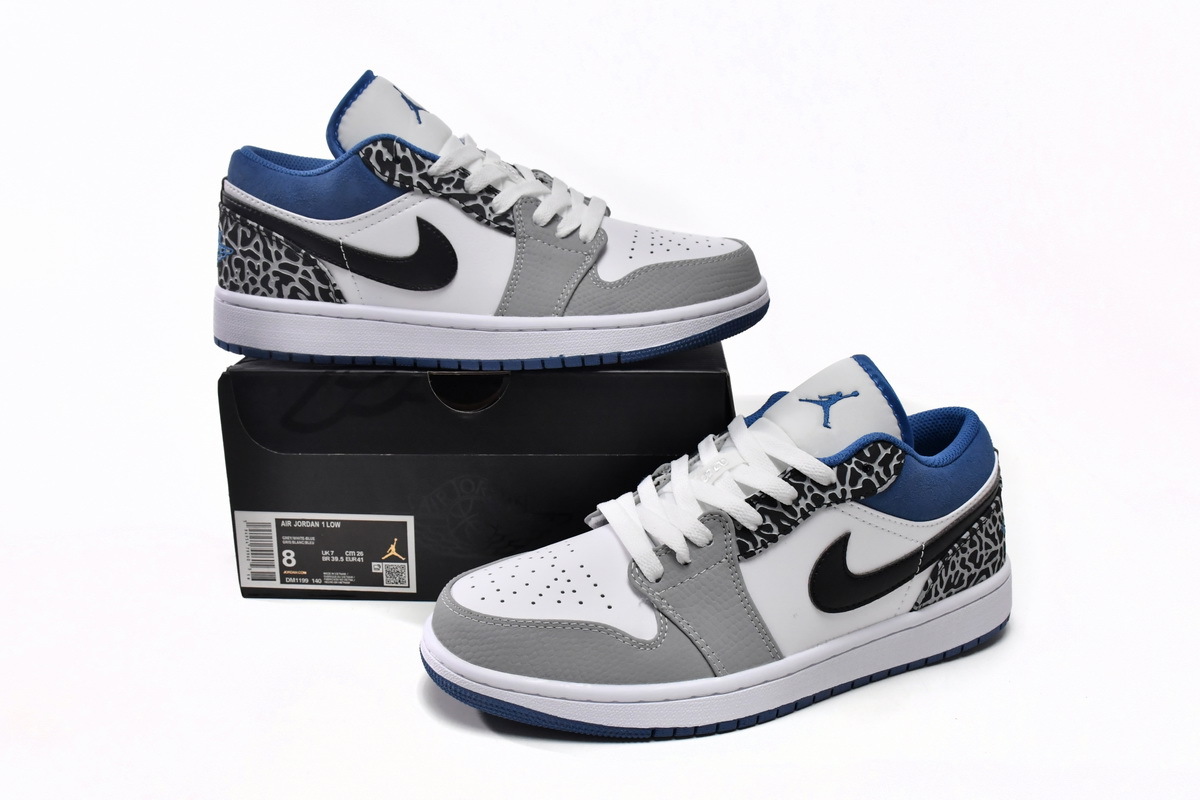 Air Jordan 1 Low True Blue DM1199-140
