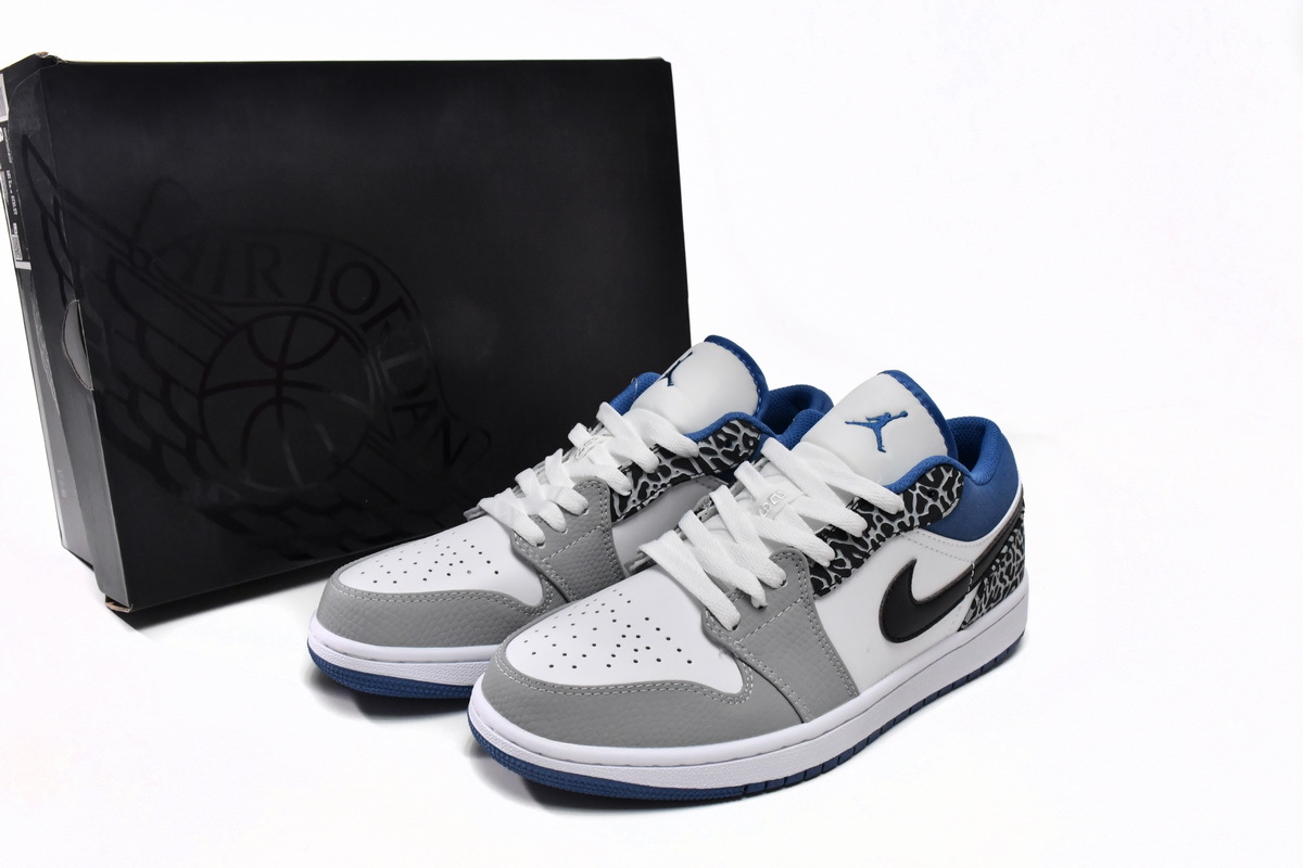 Air Jordan 1 Low True Blue DM1199-140