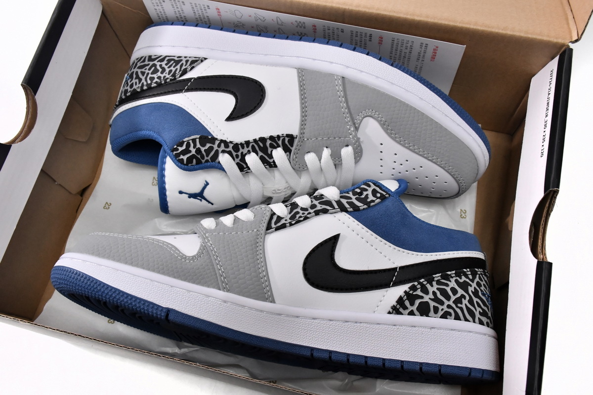 Air Jordan 1 Low True Blue DM1199-140