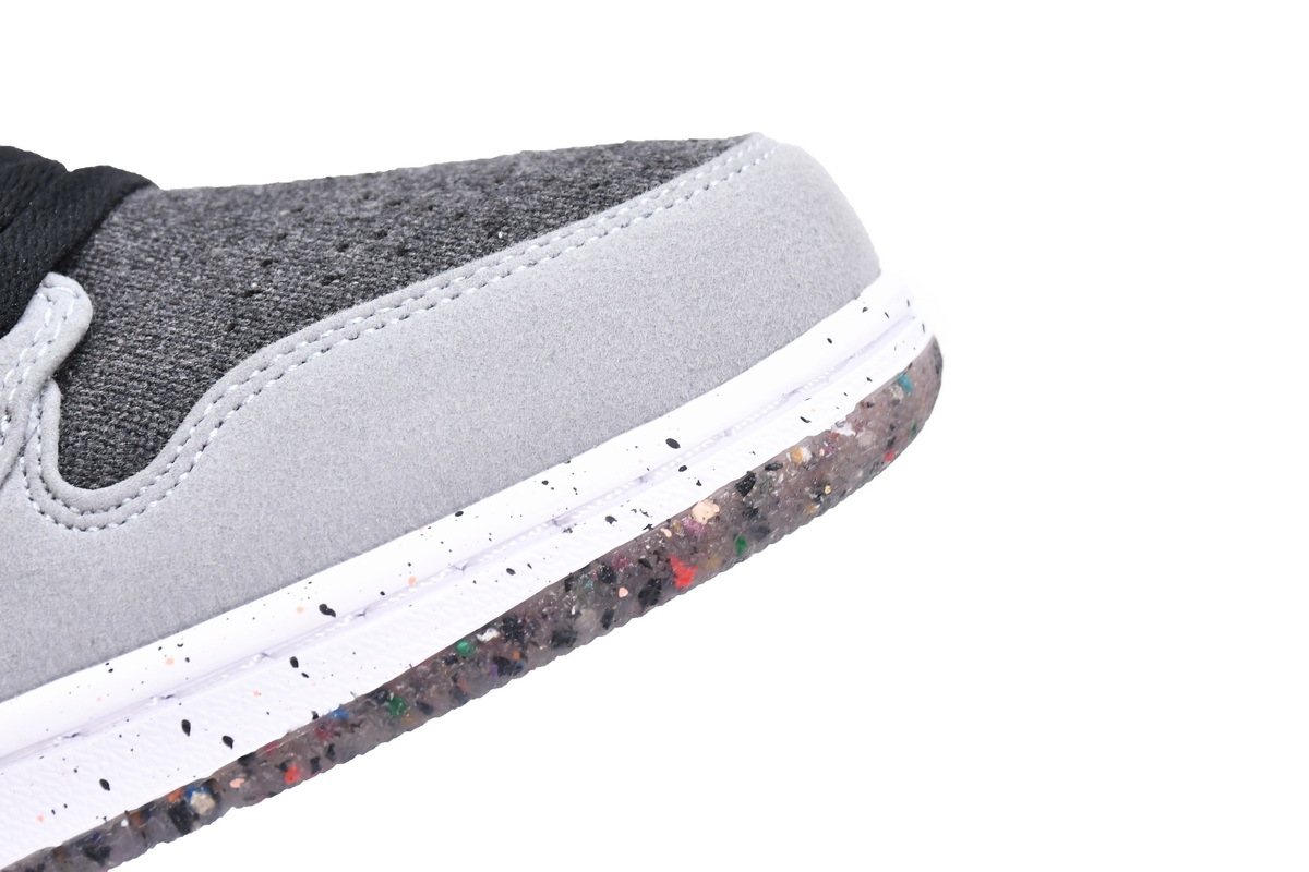 Air Jordan 1 Low SE Crater Black Grey DM4657-001