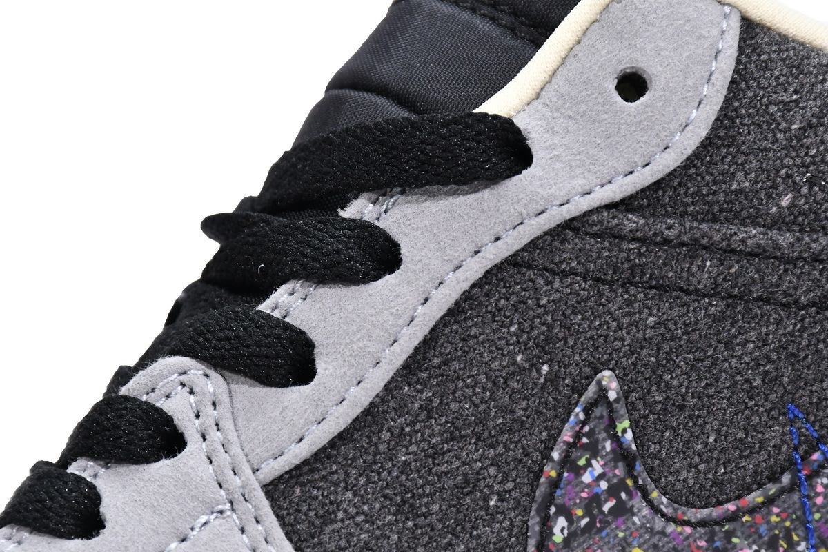 Air Jordan 1 Low SE Crater Black Grey DM4657-001