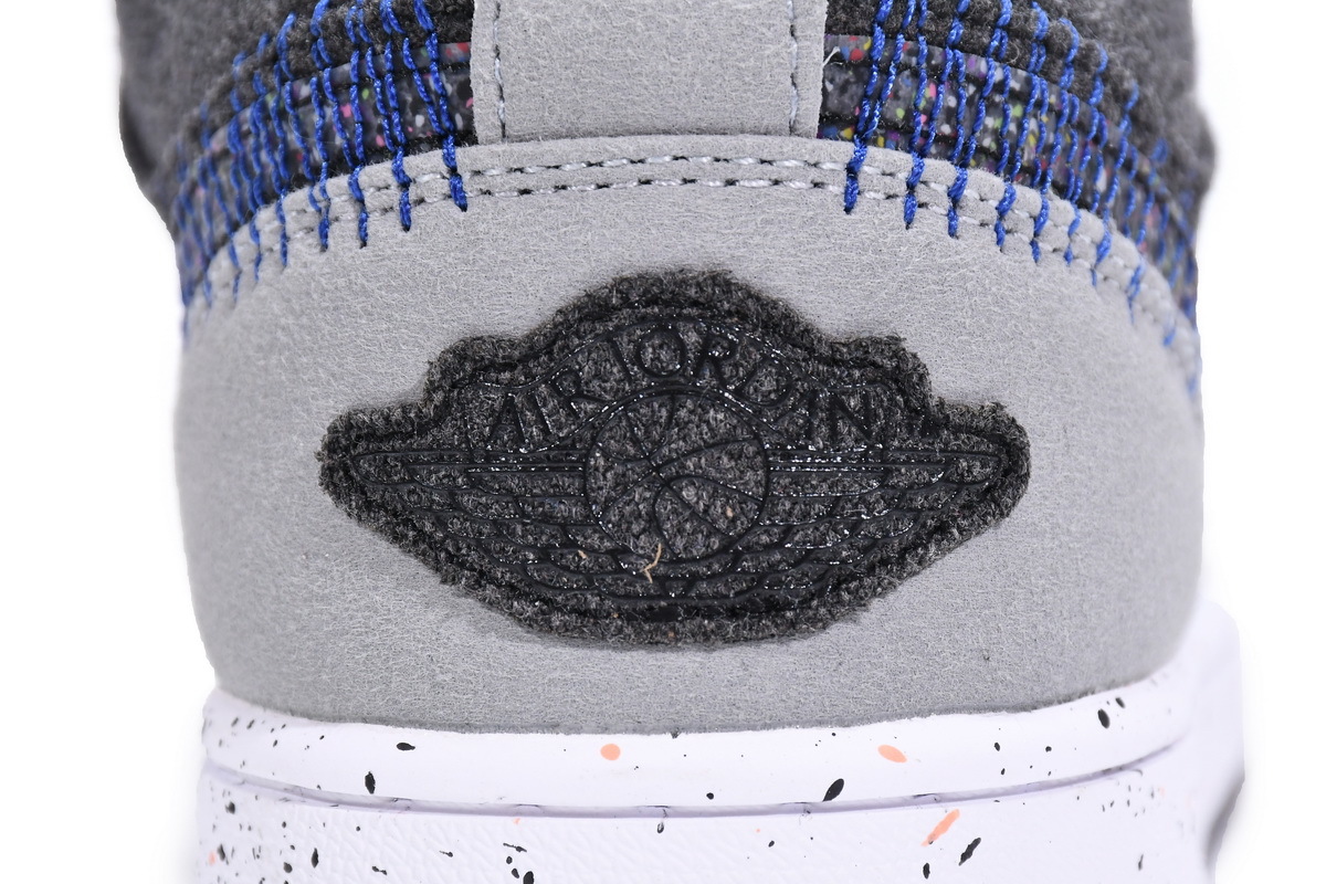 Air Jordan 1 Low SE Crater Black Grey DM4657-001