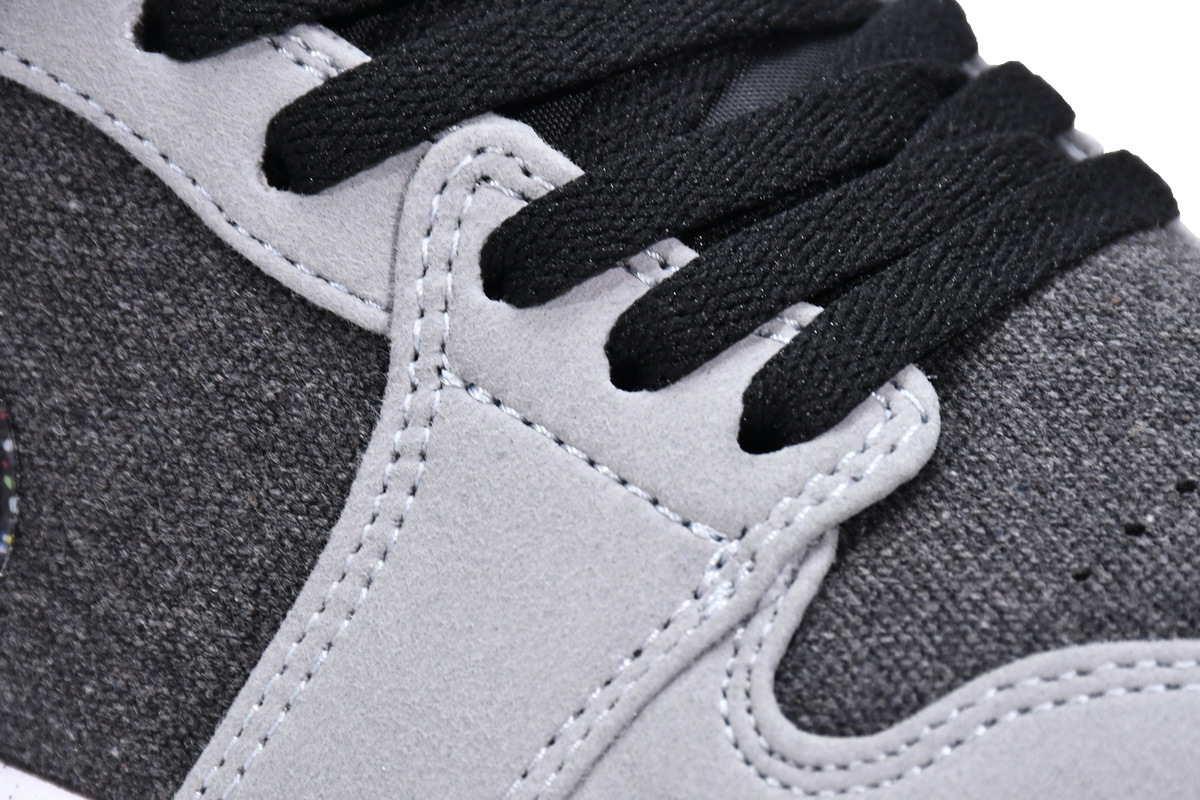 Air Jordan 1 Low SE Crater Black Grey DM4657-001