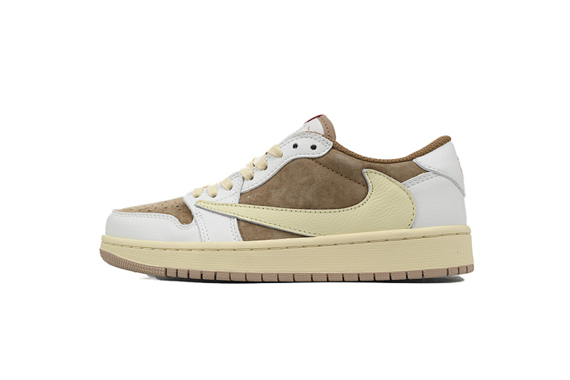 Travis Scott x Air Jordan 1 Low OG Sail Shy Pink DM7866 106 