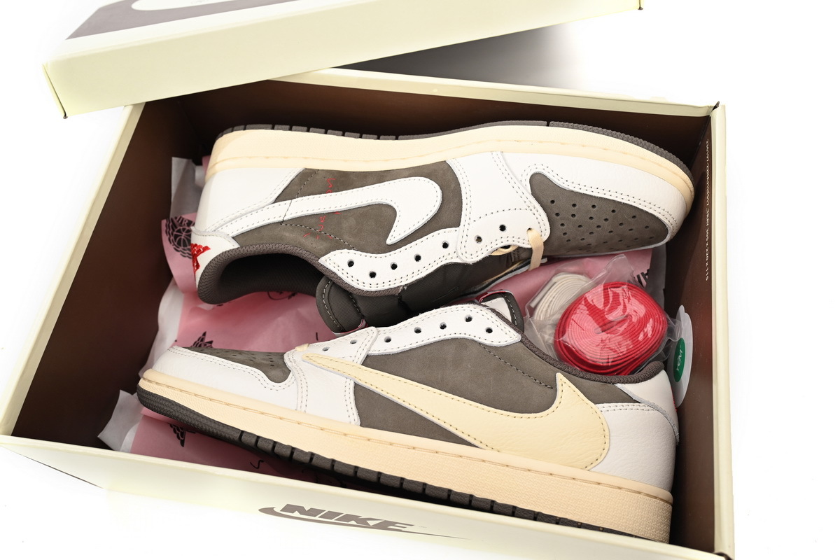 Jordan 1 Low Travis Scott Reverse Mocha Sneakers DM7866-162