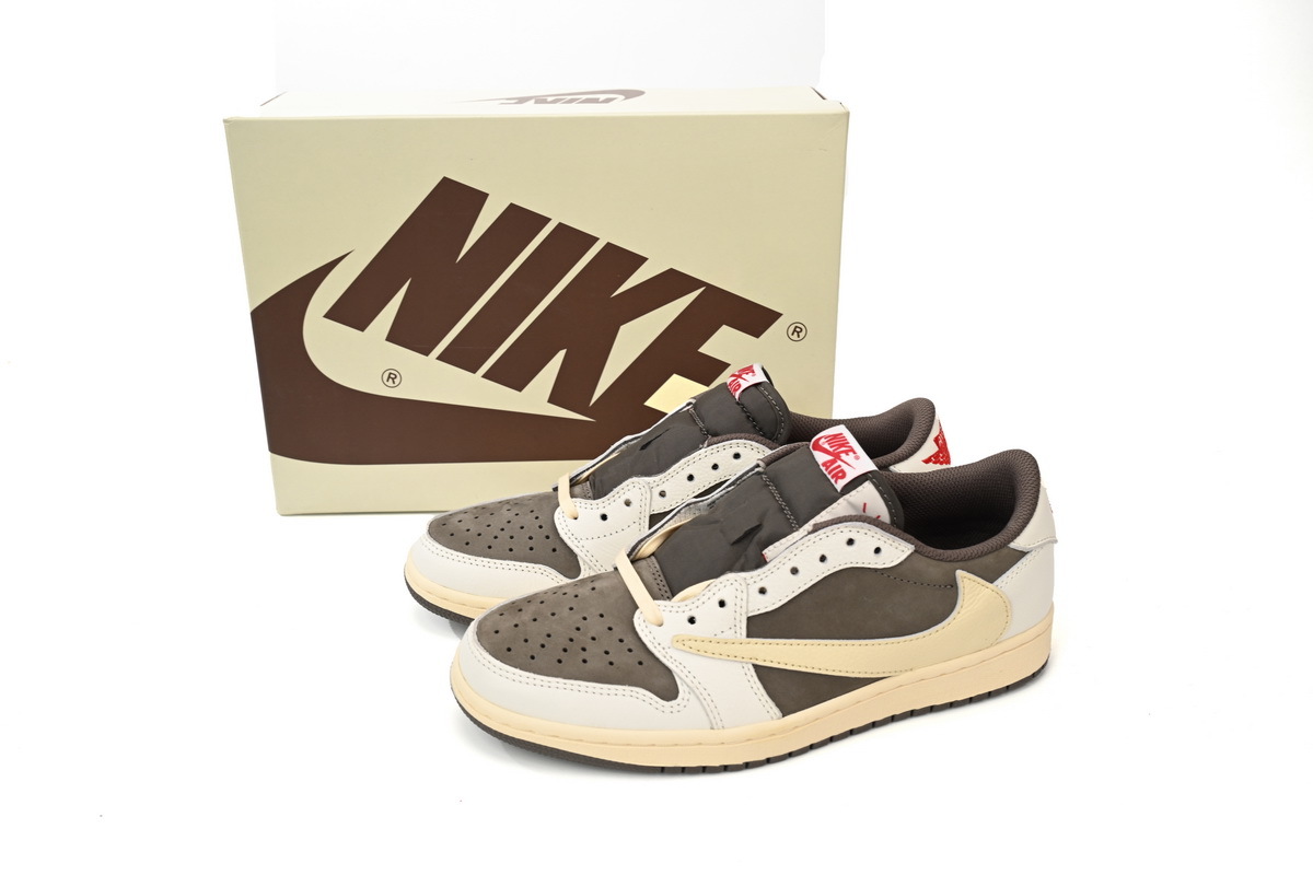 Jordan 1 Low Travis Scott Reverse Mocha Sneakers DM7866-162