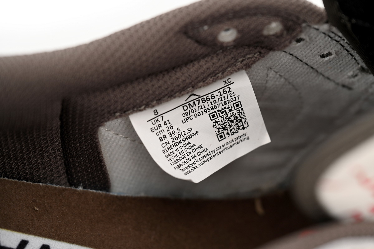Jordan 1 Low Travis Scott Reverse Mocha Sneakers DM7866-162