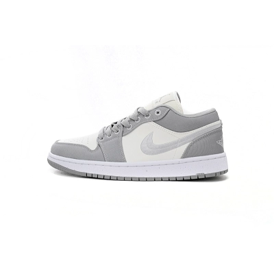 Travis Scott Air Jordan 1 Low Retro Grey White DV0426-012  01