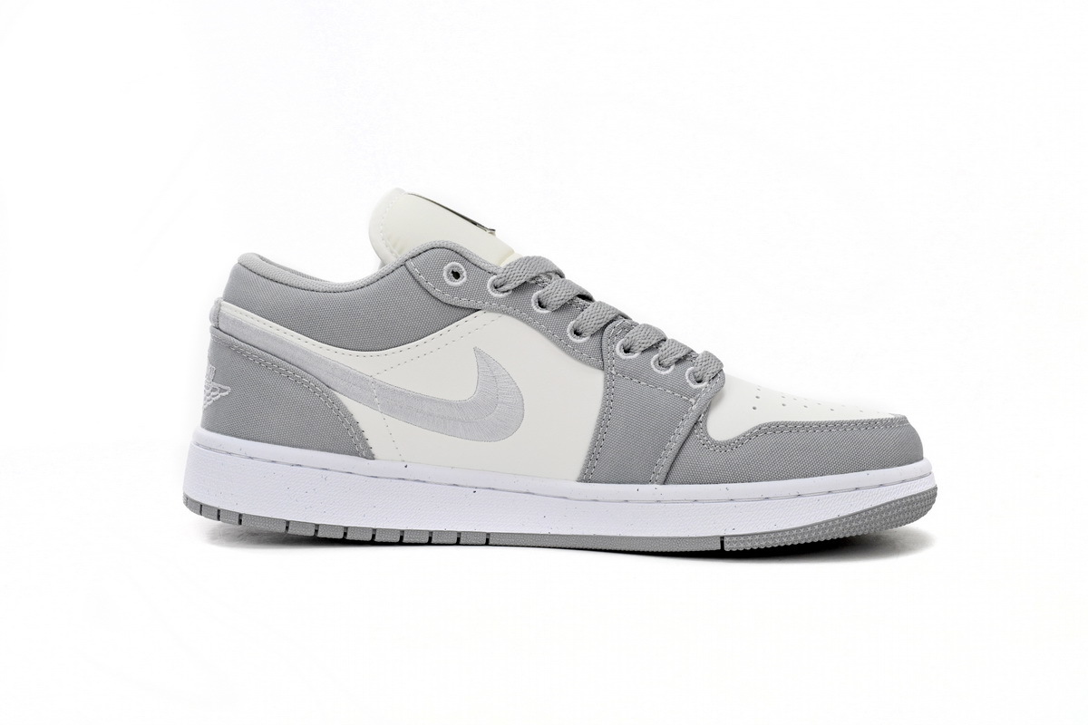 Travis Scott Air Jordan 1 Low Retro Grey White DV0426-012 