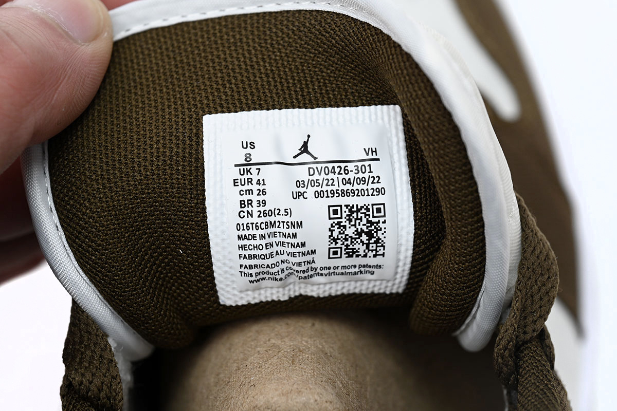 Air Jordan 1 Low Dark Coffee Brown DV0426-301 