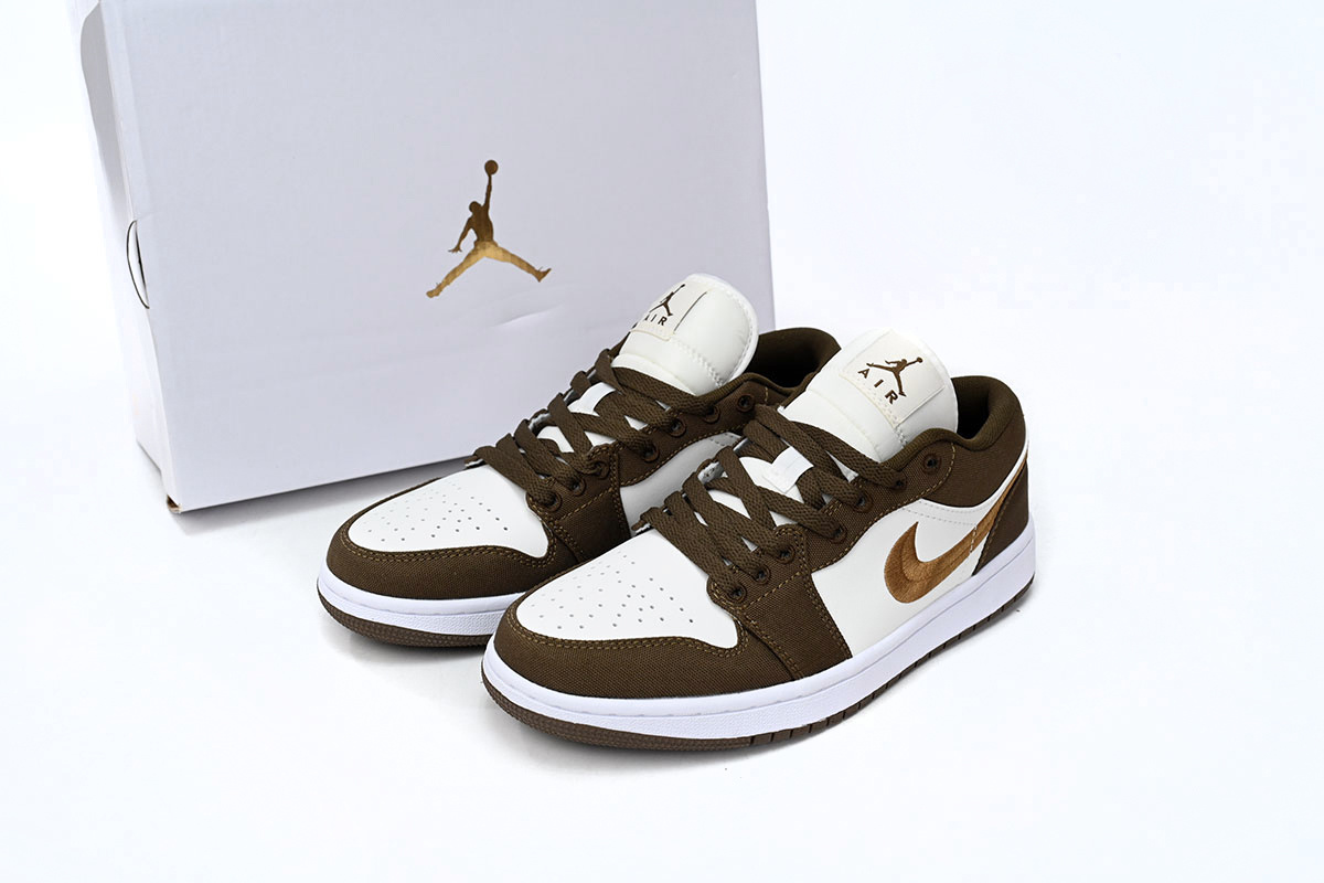 Air Jordan 1 Low Dark Coffee Brown DV0426-301 