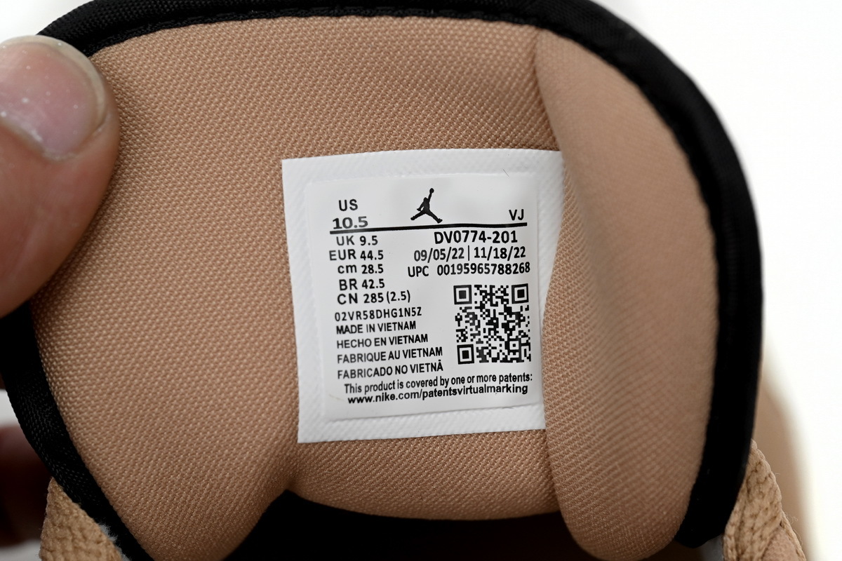 Air Jordan 1 Low Baroque Brown DV0774-201 