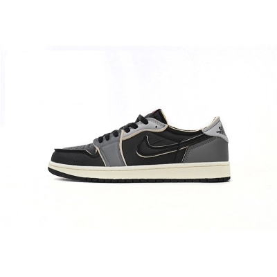 Air Jordan 1 Low Black Grey DV0982-006 01