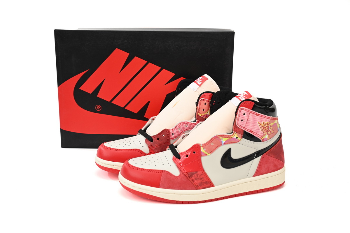  Air Jordan 1 Retro High OG Spider-Man Origin Story DV1748-601