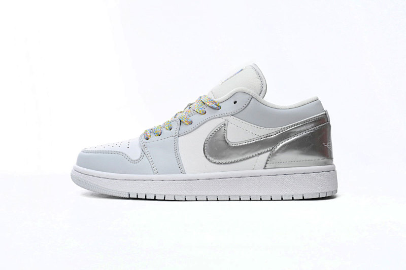 Air Jordan 1 Low silver DX6070-101